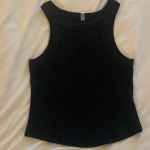 FP Movement Black Ribbed Knockout Tank